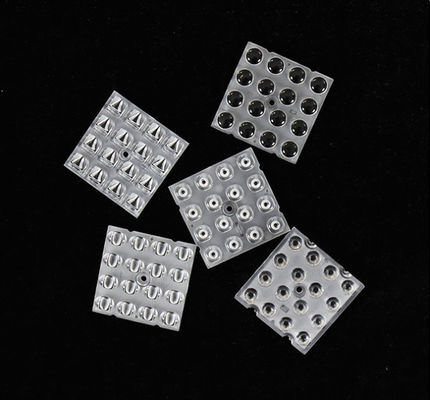 16in1 SMD3030 30x90 디그리 양극화된 경기장 조명 렌즈 사용자 정의 가능한 조명 솔루션 OEM