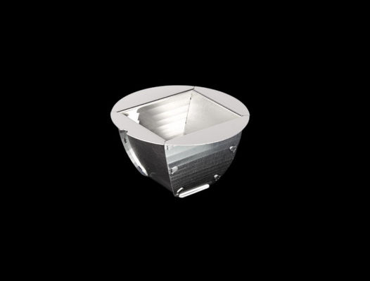 회색 색의 LED 반사기 Φ75*42.4mm 지름 낮은 반사력 소매 사무실 및 오락용